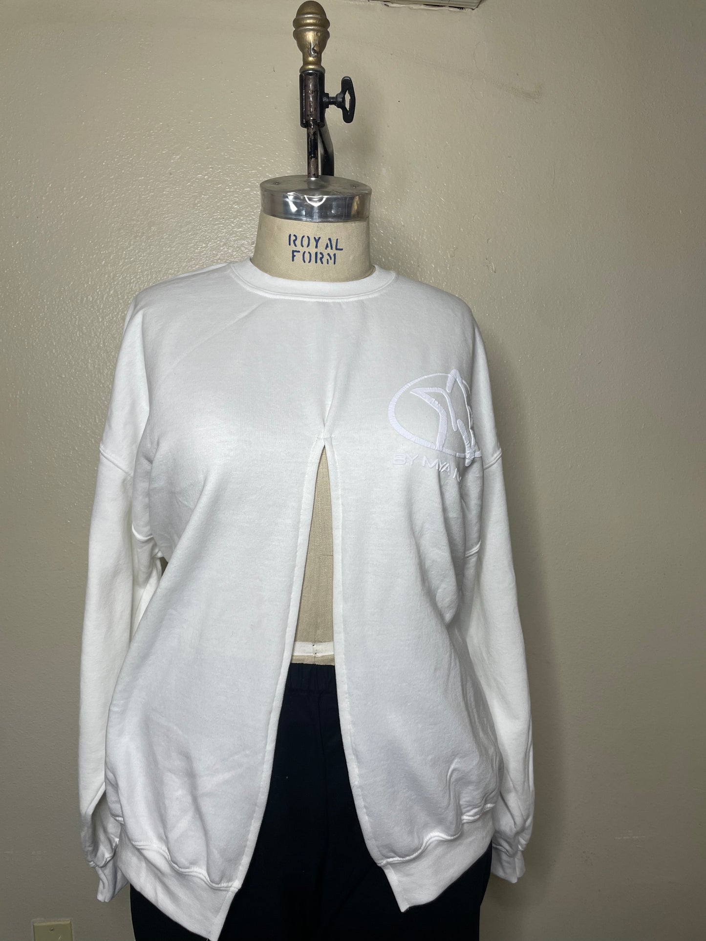 RAT Eyechart Slit Sweatshirt