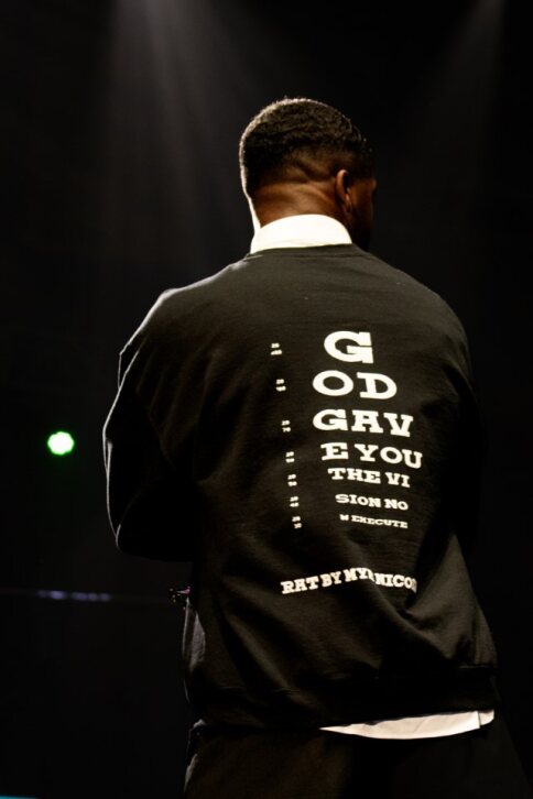RAT Eyechart Slit Sweatshirt